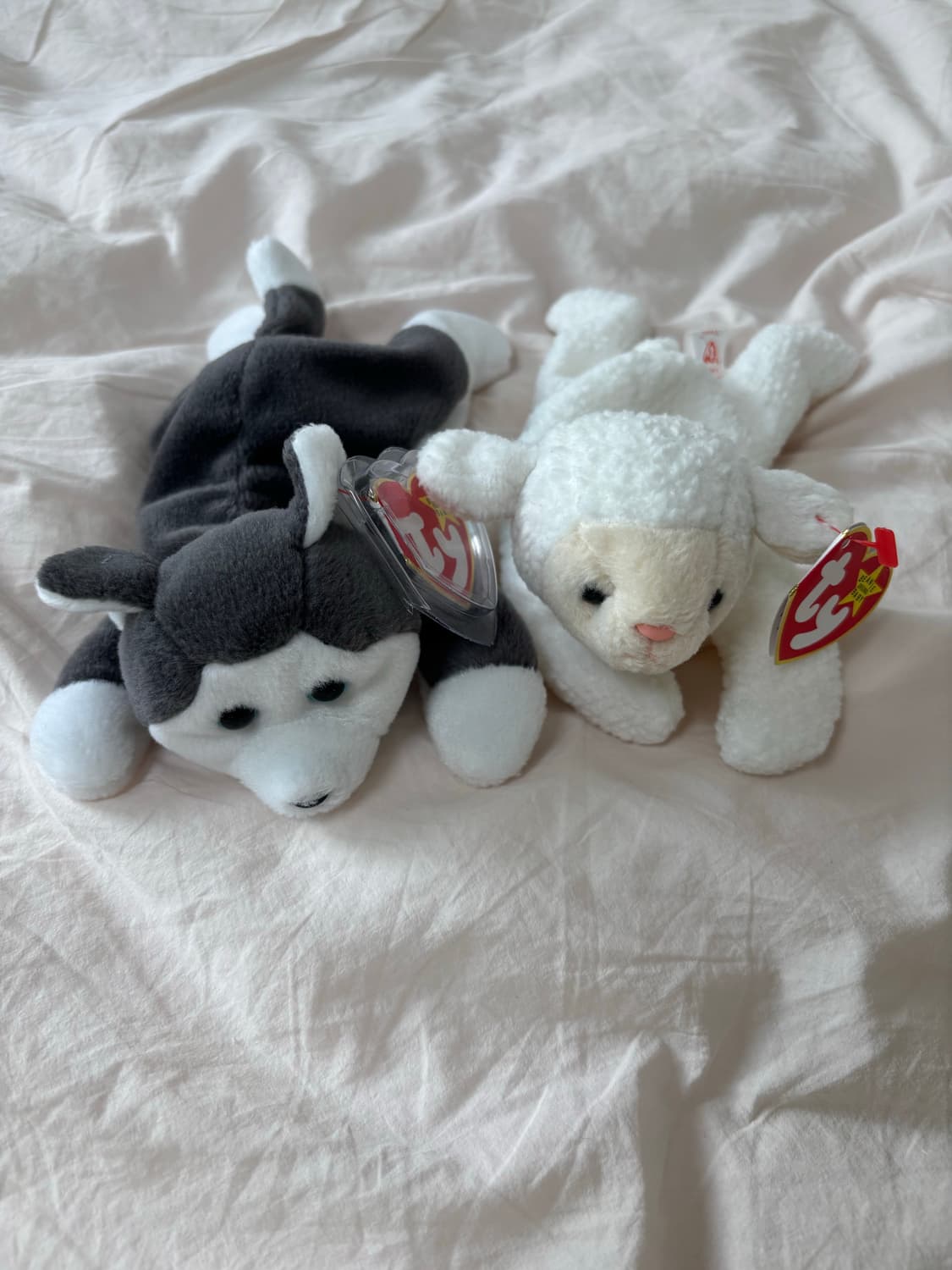 빈티지 ty인형 양, 허스키 상품이미지1
