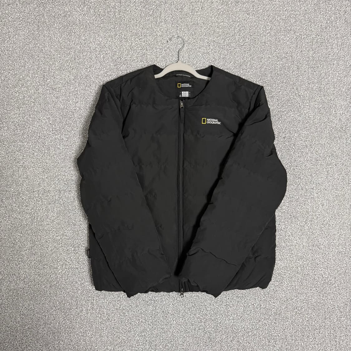 내셔널지오그래픽 경량 패딩 블랙 L 구스 다운 상품이미지1