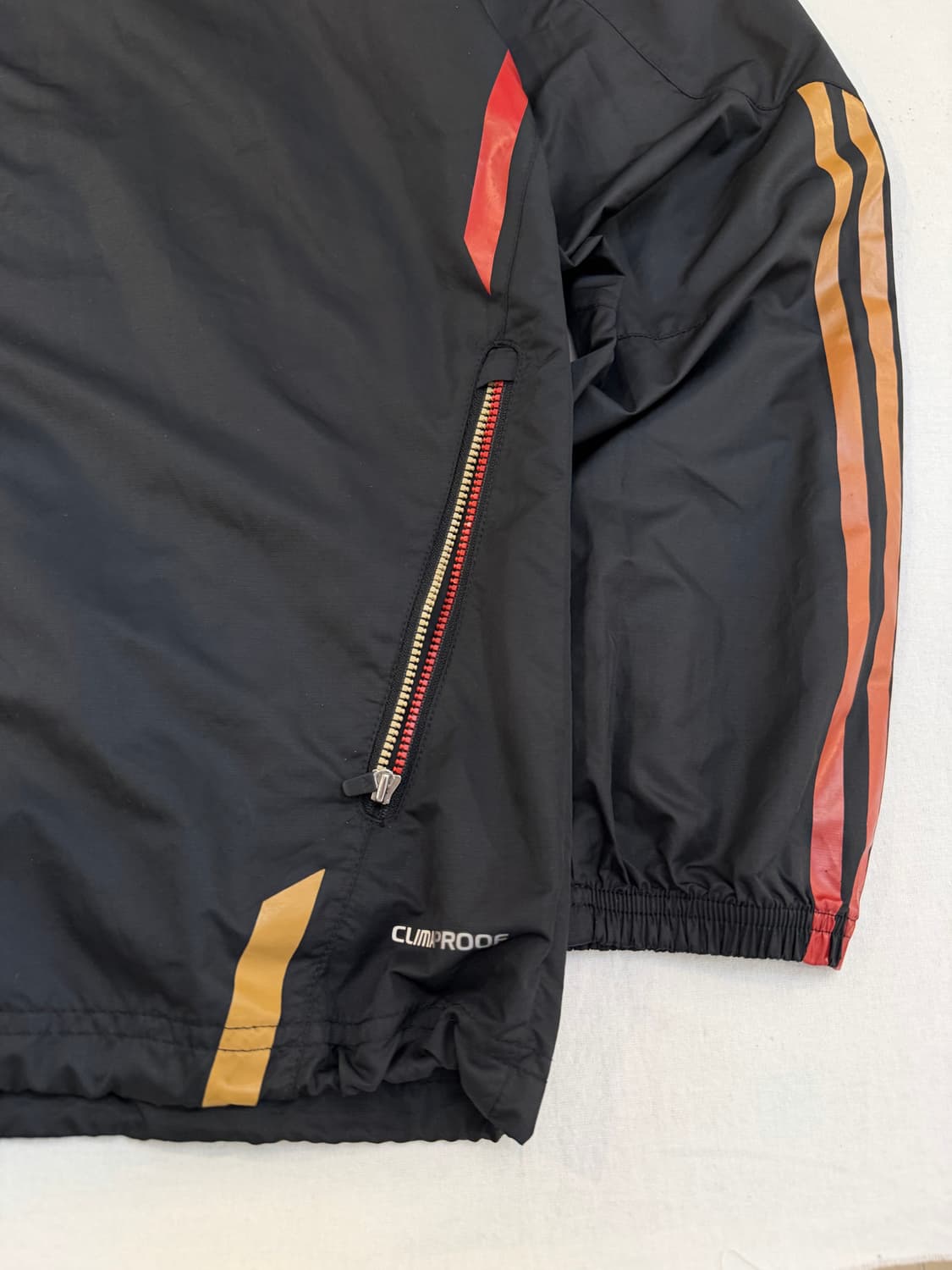 아디다스 10-11 AC밀란 후드 고프코어 바람막이 블랙 상품이미지2