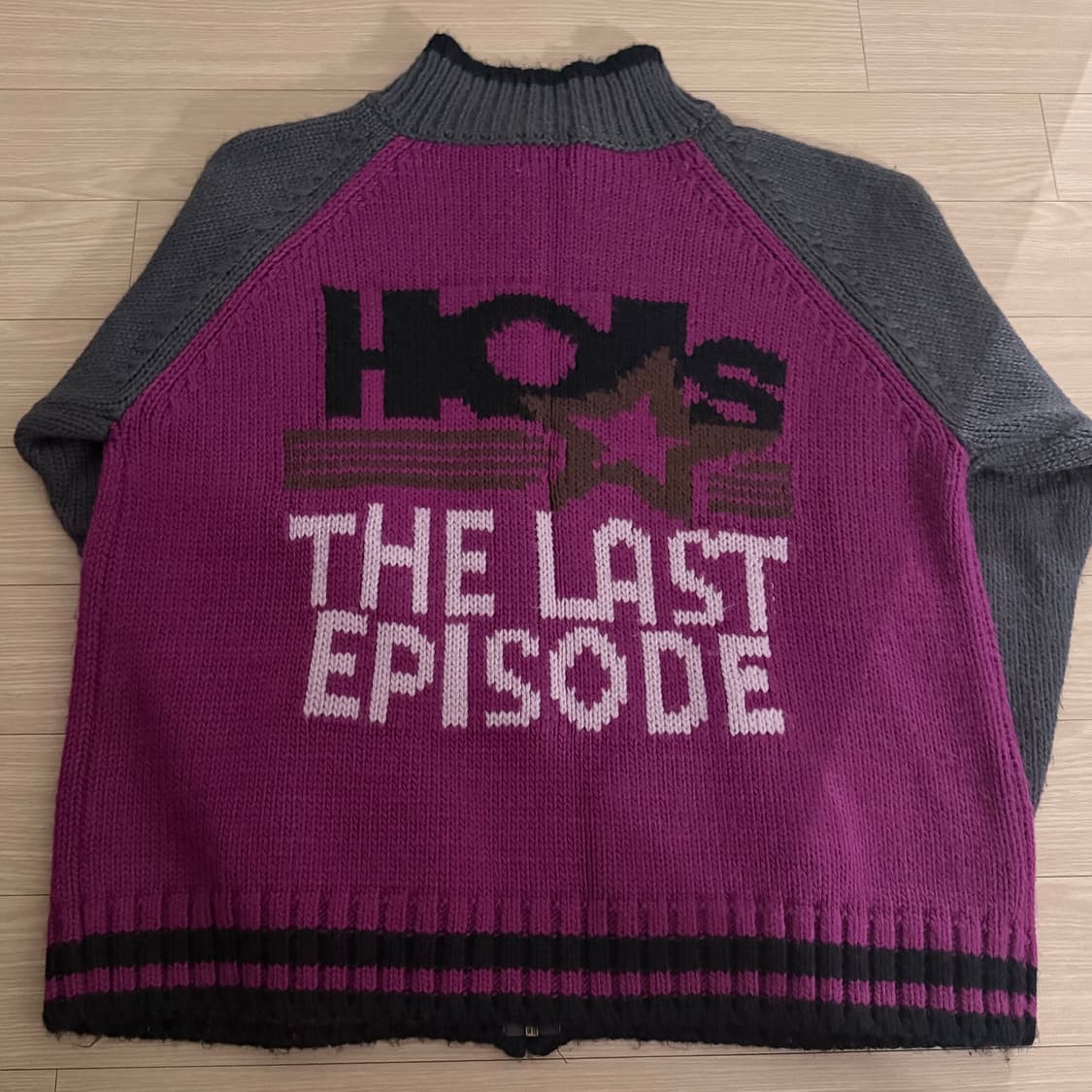 Teket 니트집업 상품이미지2