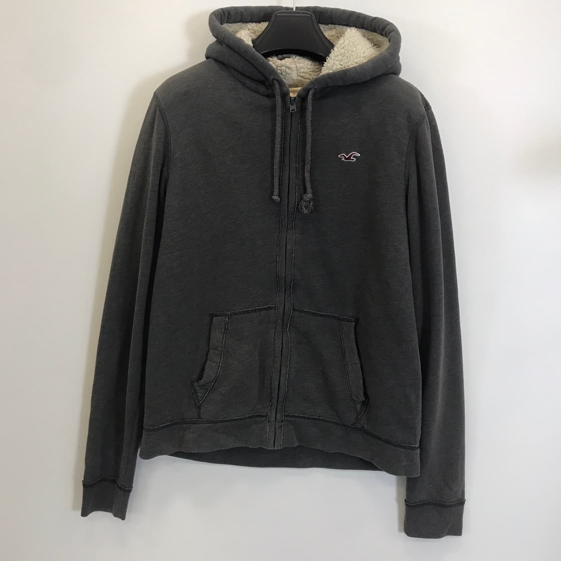 홀리스터 양털안감 후드집업 [L] 상품이미지1