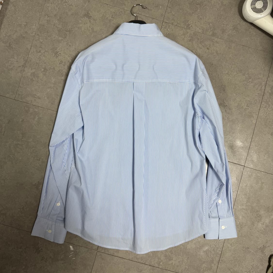 STU 스트라이프 셔츠 M 상품이미지4