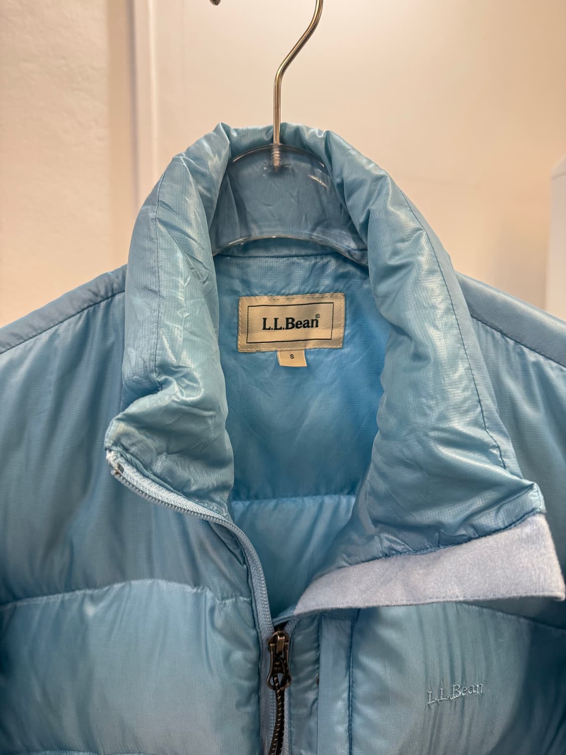 L.L.Bean sky blue down padding 상품이미지4