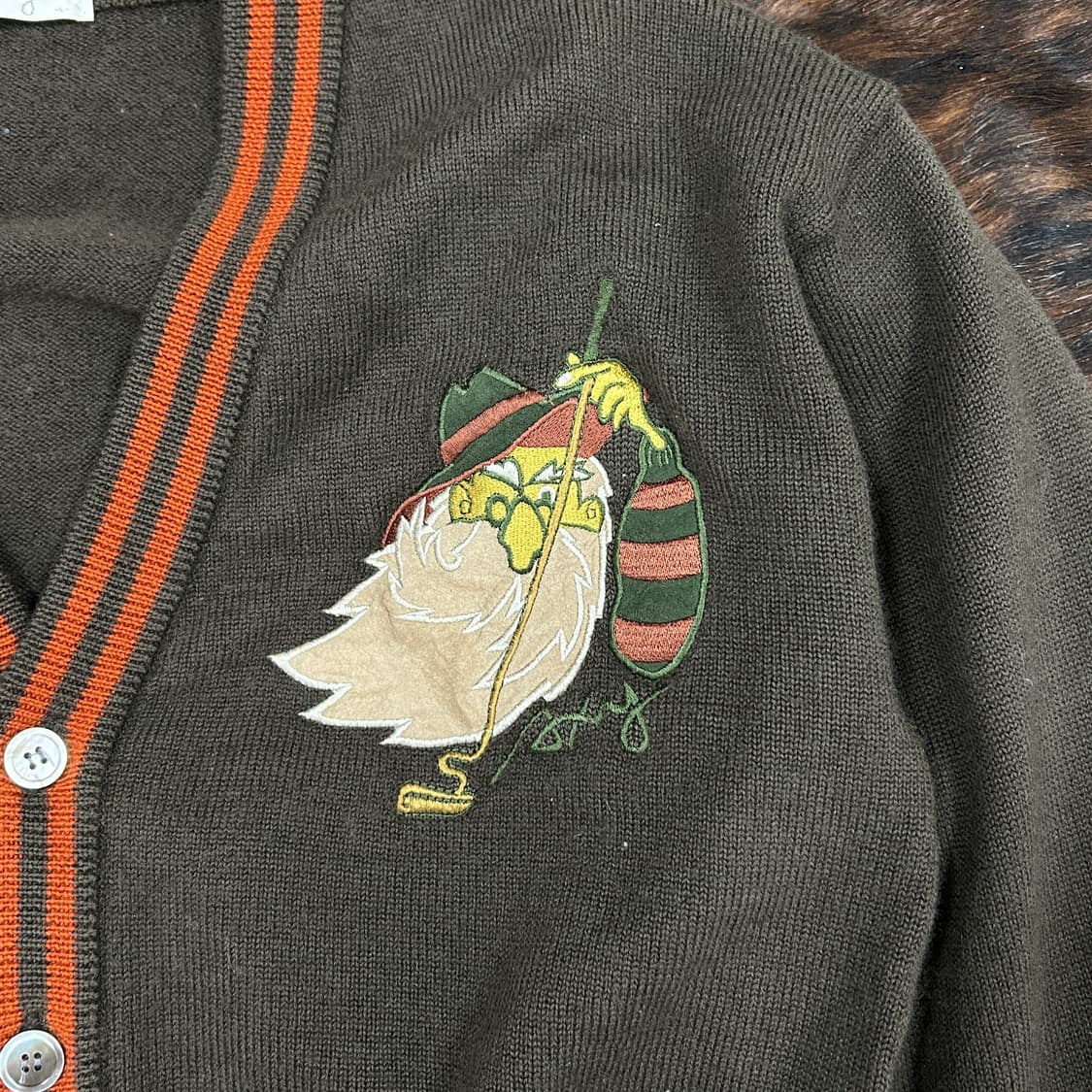 90s 미즈노 매지션 울 가디건  상품이미지2