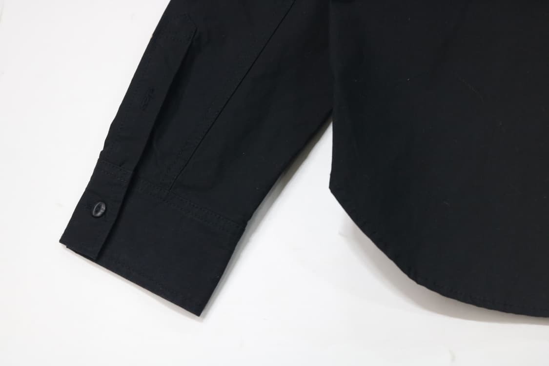 VANSON 밴슨 빈티지 스컬 윙 자수 블랙 워크 셔츠 (XL) 상품이미지4