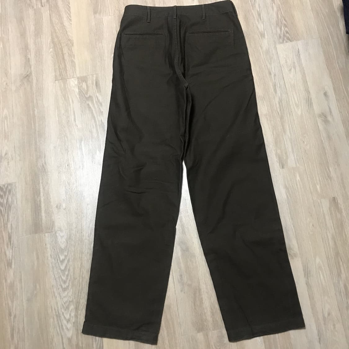 무탠다드 백사틴 오피서 팬츠 29사이즈 브라운 상품이미지7