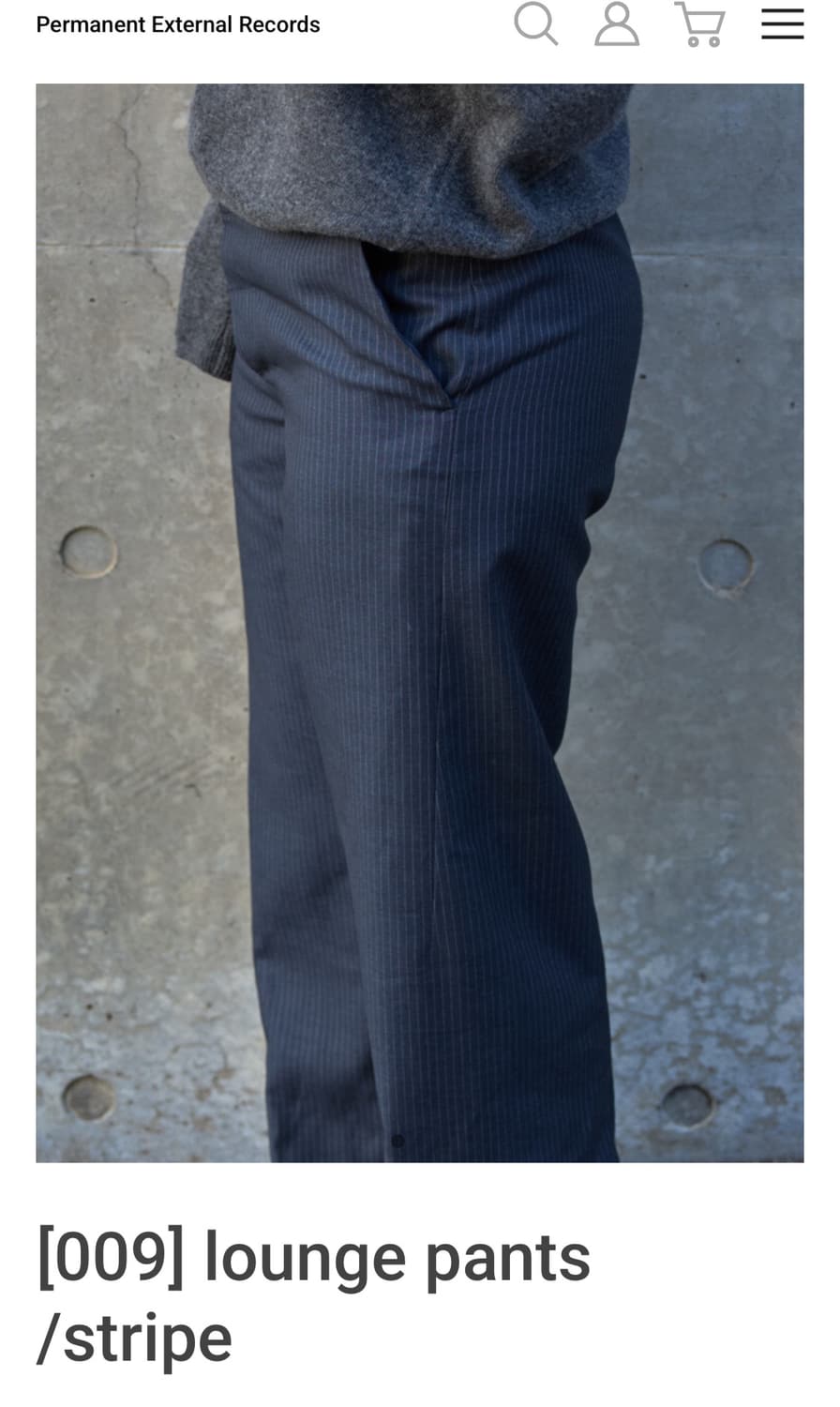 구매 3 사이즈)머듈 라운지 팬츠 스트라이프 상품이미지1