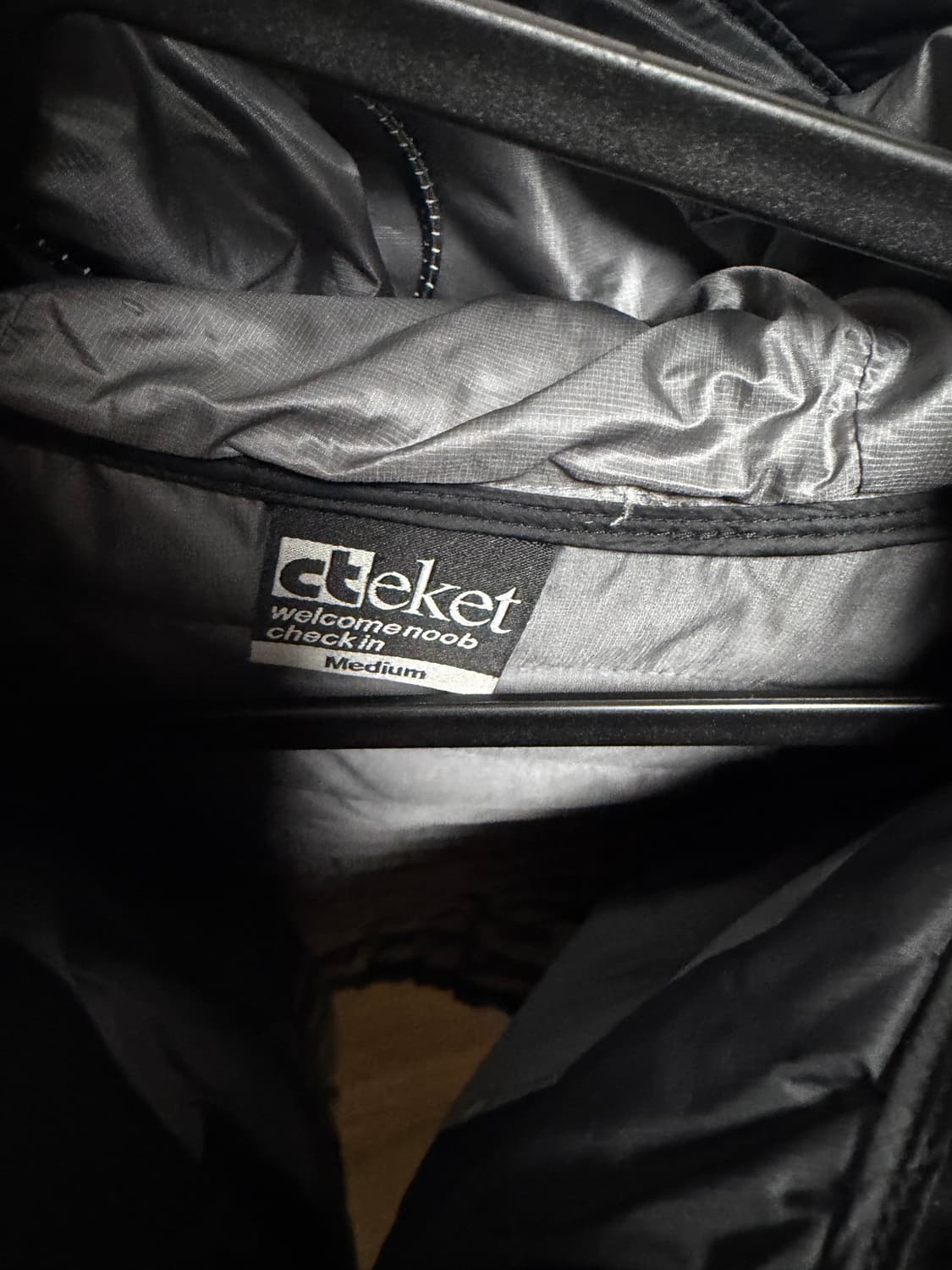 테켓 패딩 점퍼 M 상품이미지3