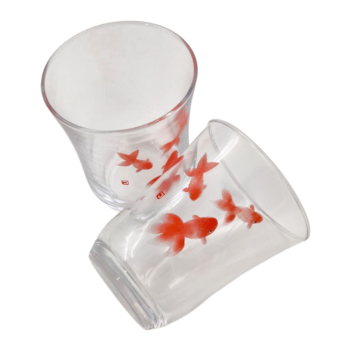 00s 카타오카 츠루타로 금붕어 글라스 세트 상품이미지3