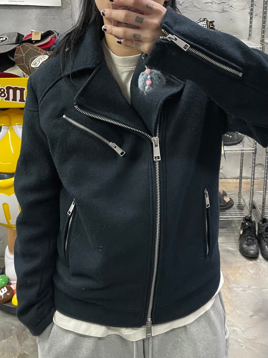 아르마니 익스체인지 울 라이더 자켓 상품이미지9