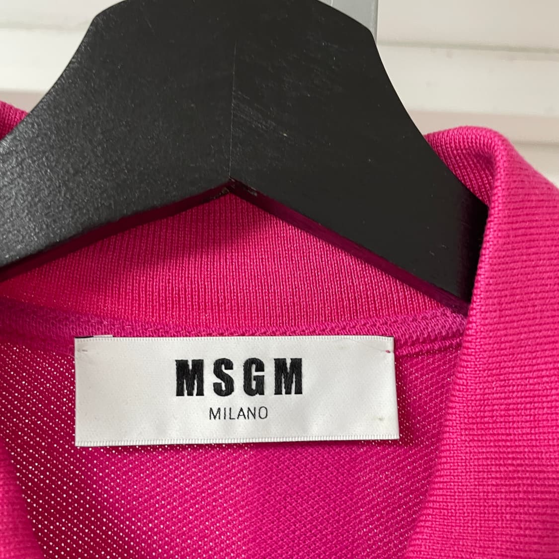 MSGM PK 반팔 카라티 핑크 상품이미지5