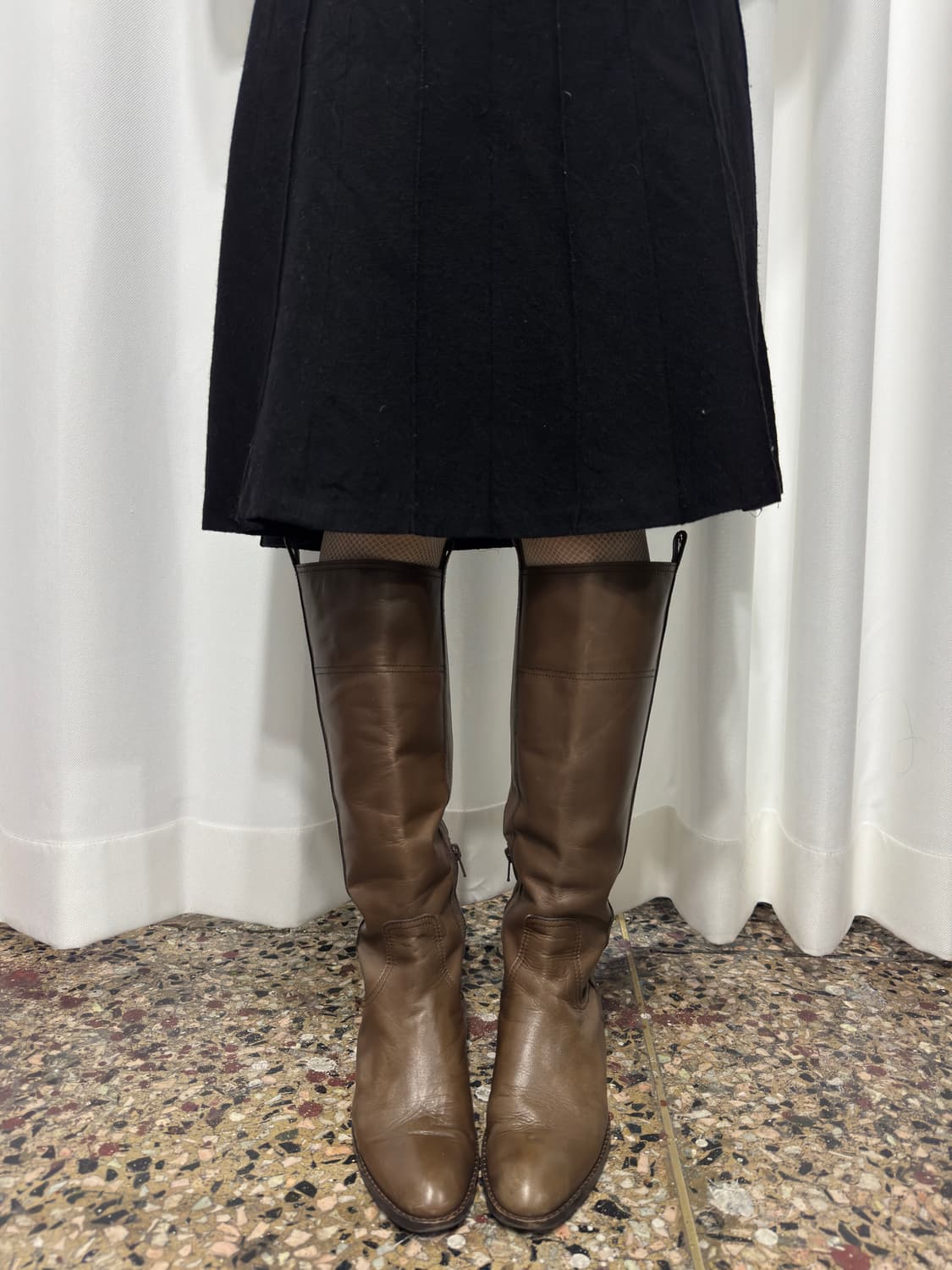 ana brown leather boots 상품이미지2