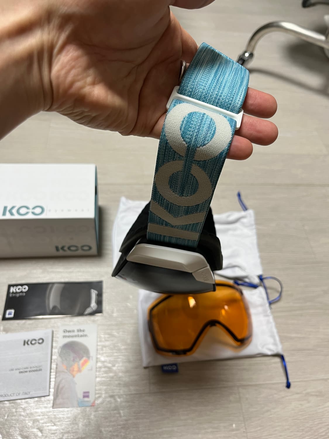 [M] Kask 카스크 KOO engima 스노우 고글 상품이미지4