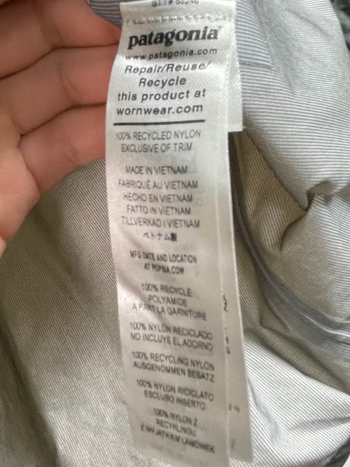 파타고니아 우먼스 화이트 토렌쉘 자켓  (on.254)  상품이미지6