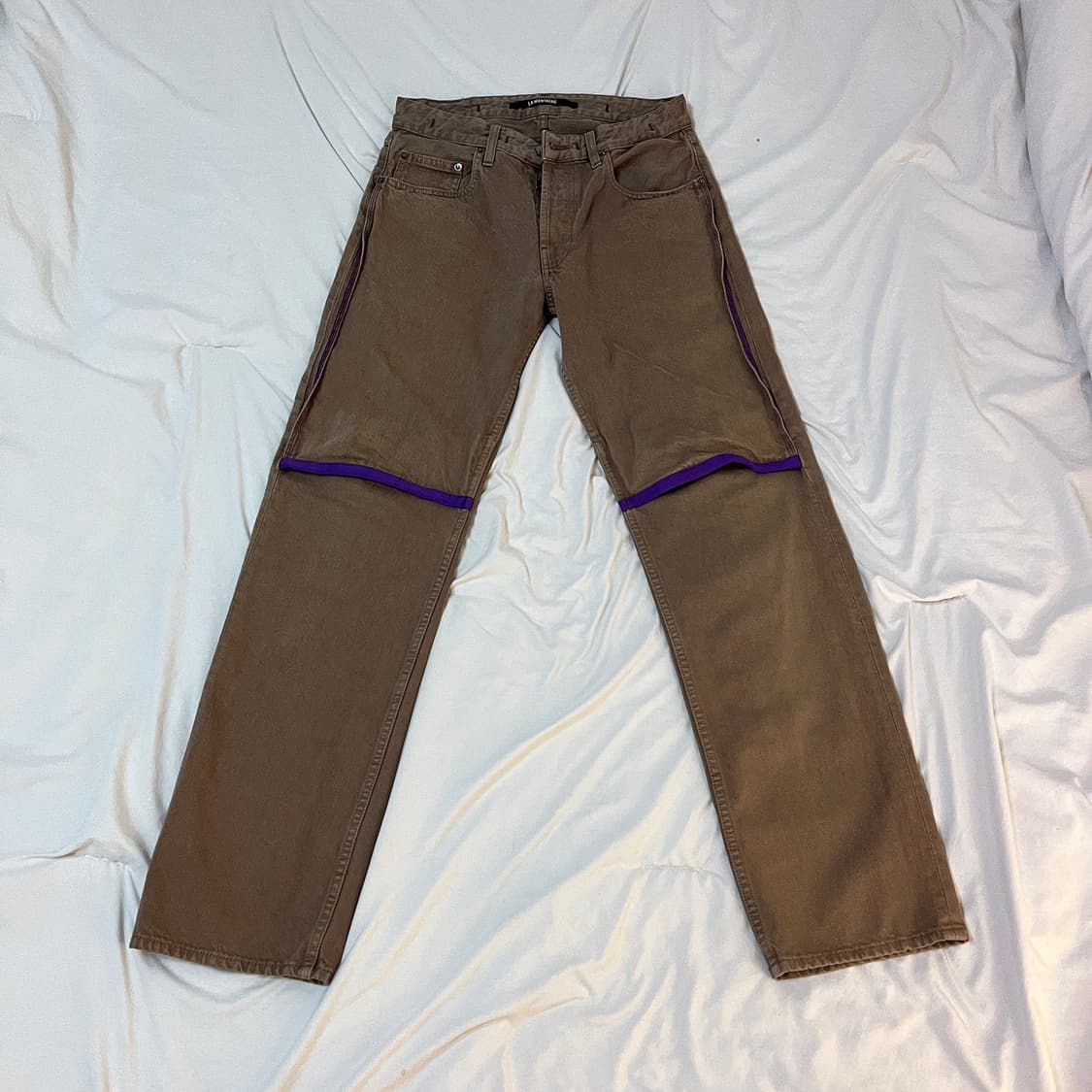 자크뮈스 브라운 데님 상품이미지1