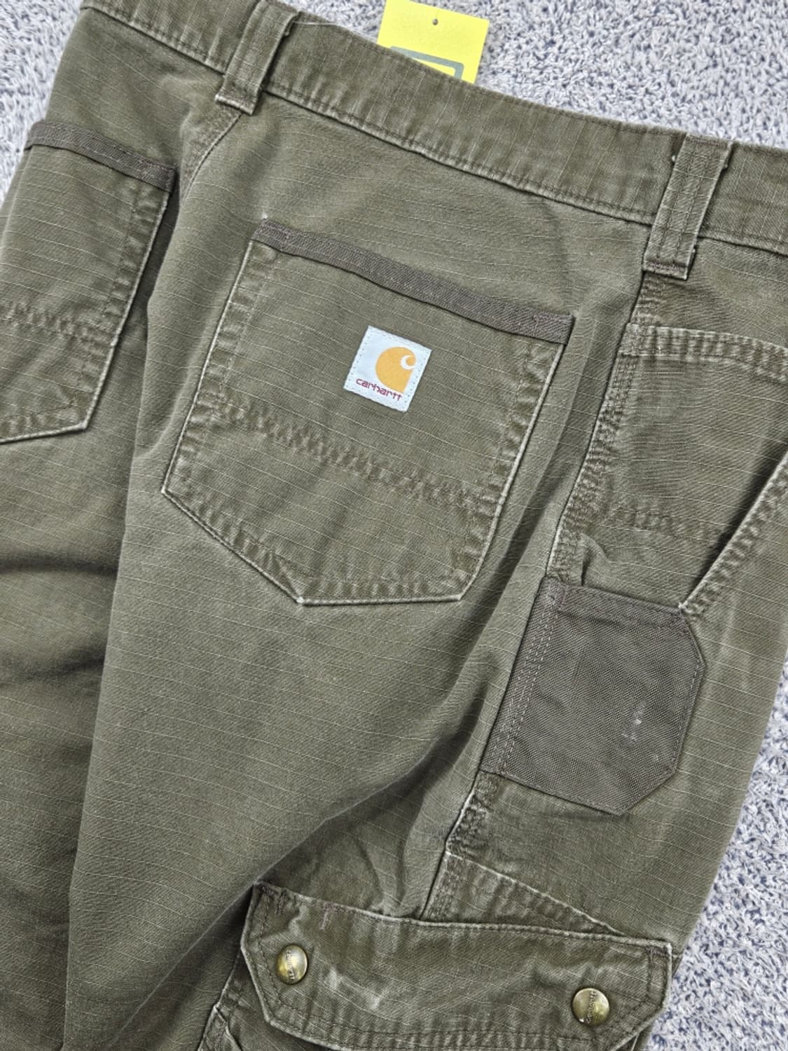 칼하트 립스탑 카고 포켓 워크 팬츠 ( 32X32 추정 ) / 11569 상품이미지8
