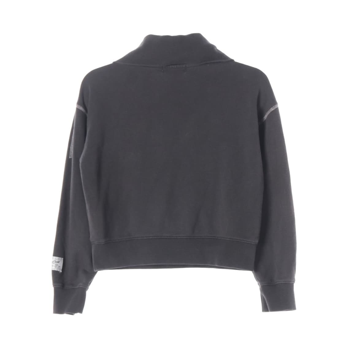 델리센트 자수 로고 하프집업 맨투맨 F 상품이미지2