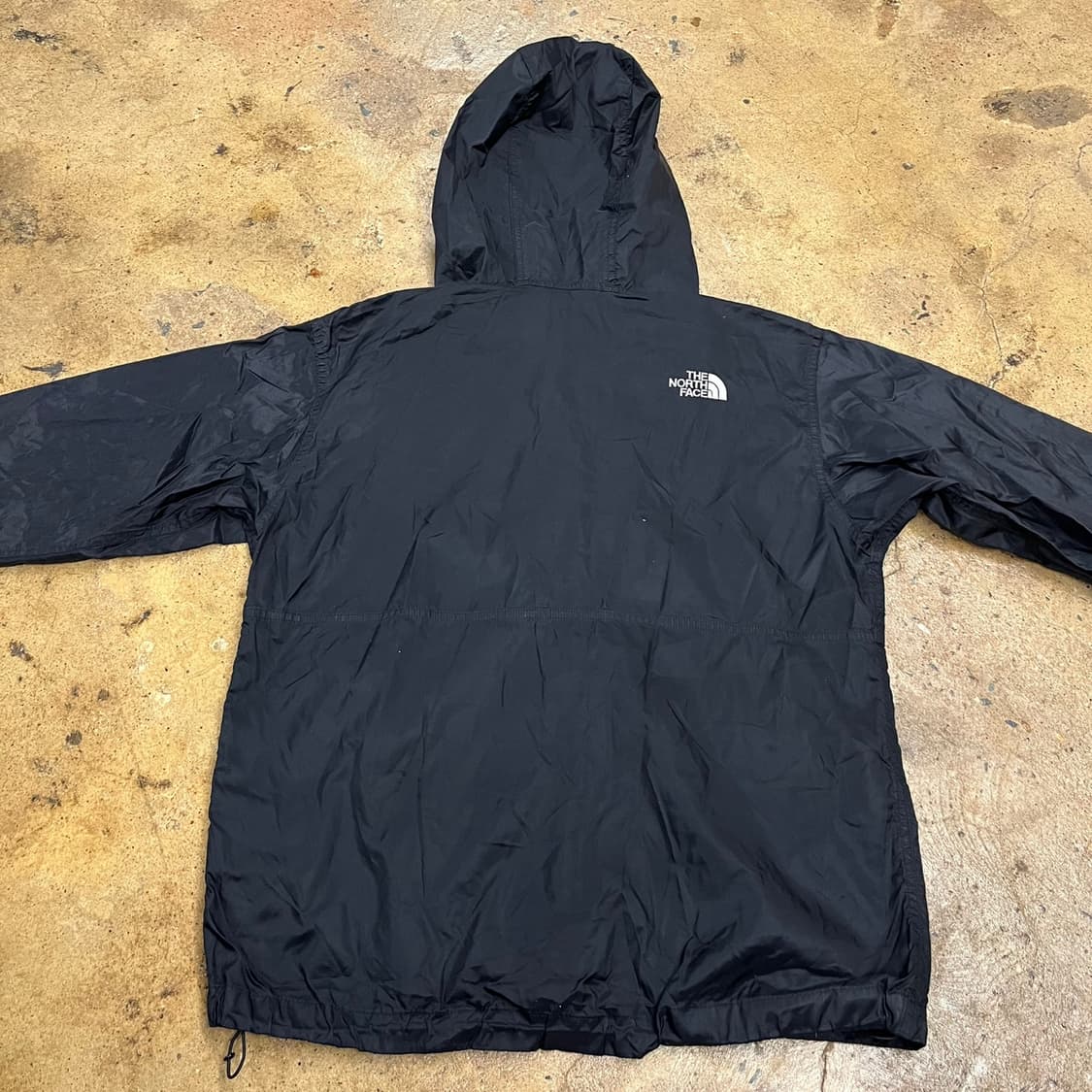 [정품/95,m] 노스페이스 블랙 바람막이 후드 자켓 b8 상품이미지4