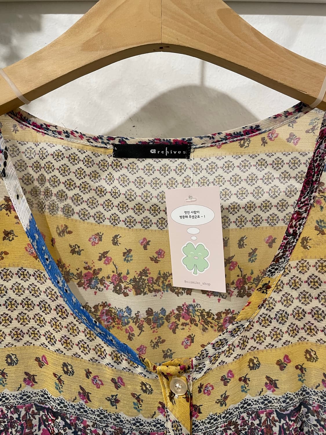 hagumi floral blouse 상품이미지8