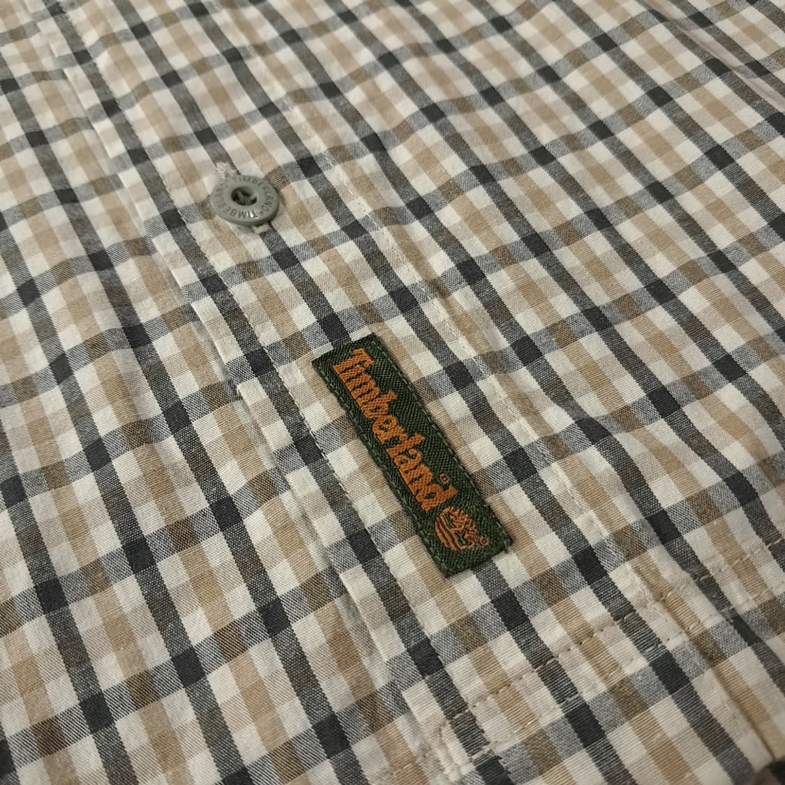 CK806 L 팀버랜드 00s 브리티쉬 마이크로 플레드 셔츠 남방 상품이미지6