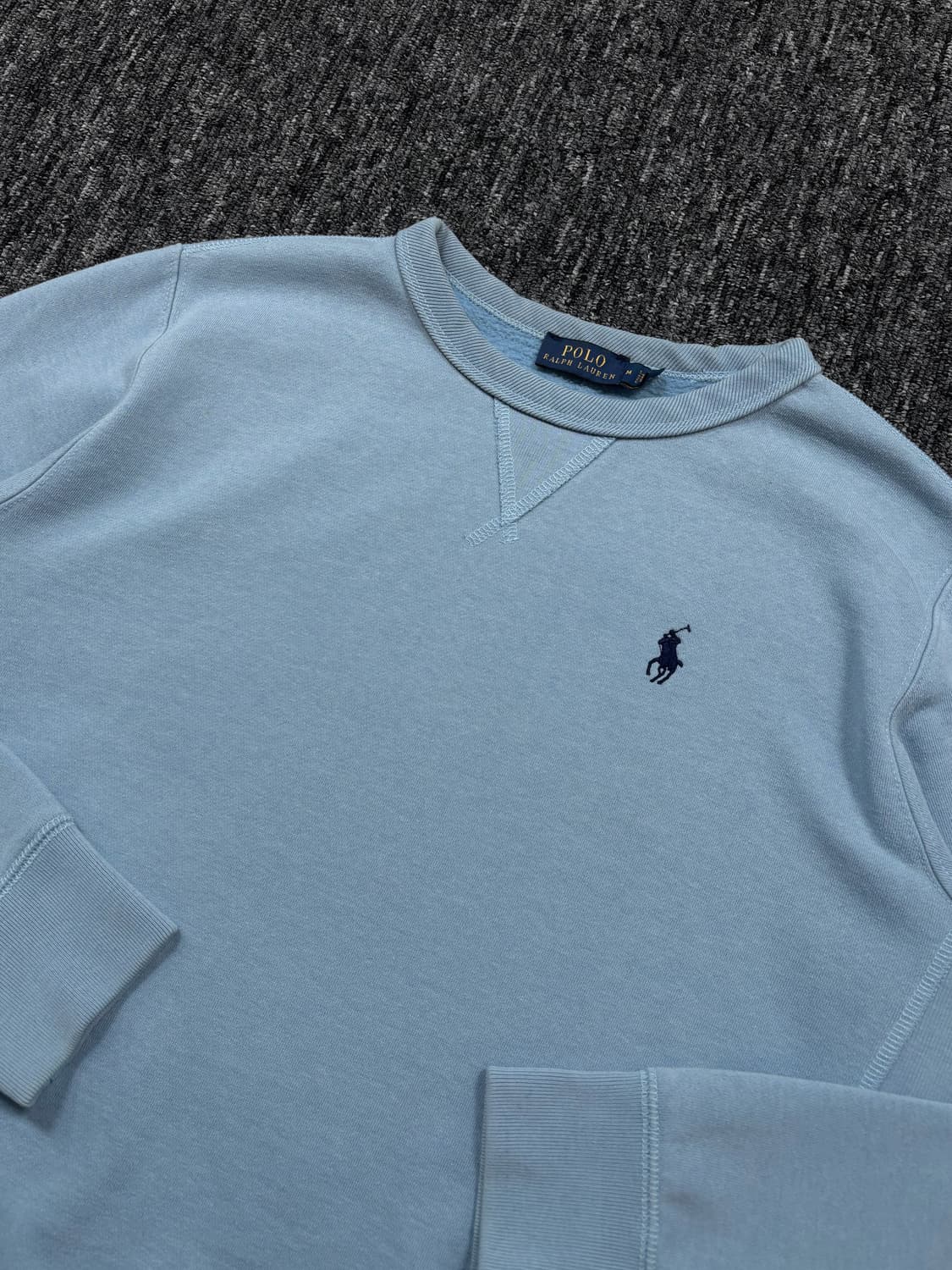 폴로 스카이블루 맨투맨 상품이미지4