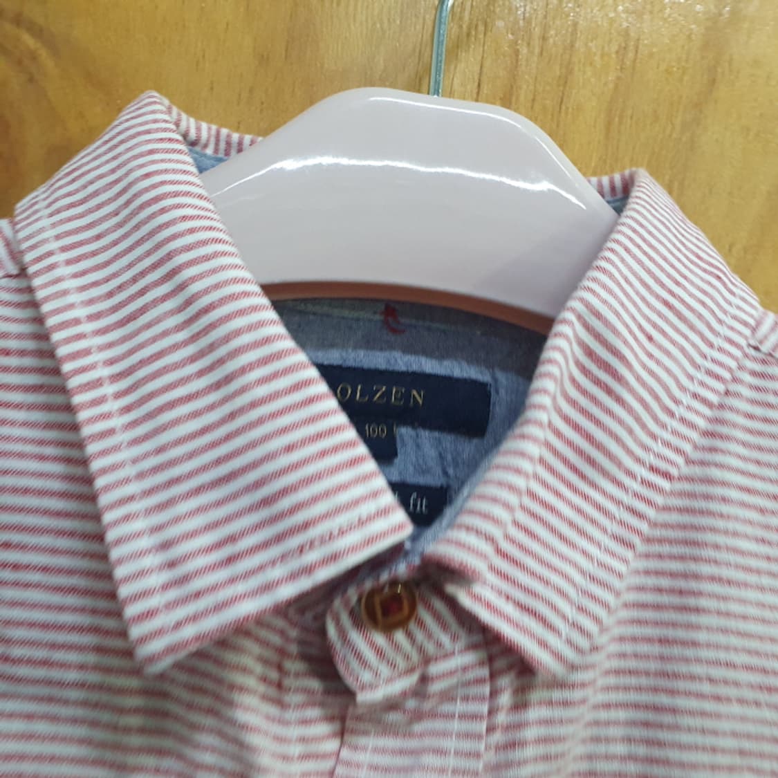 올젠  연 핑크 긴팔셔츠(100) 상품이미지8