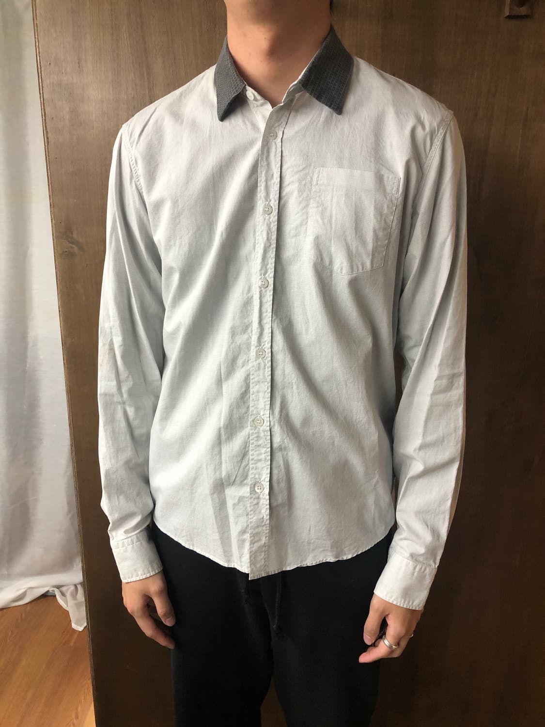 Dries van noten 컬러블록 패턴 셔츠 52 상품이미지7