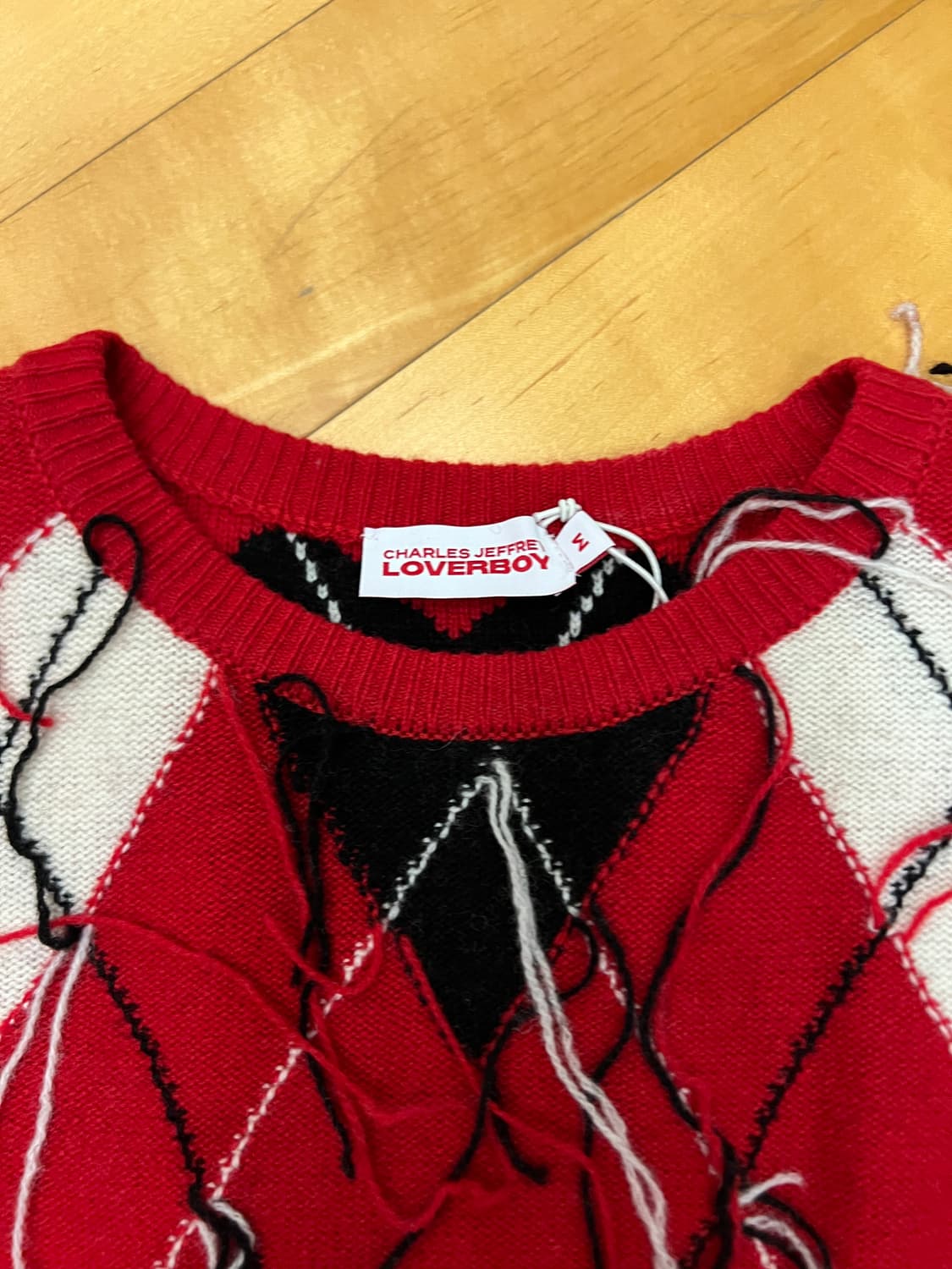 찰스제프리러버보이 니트 베스트 M 상품이미지2