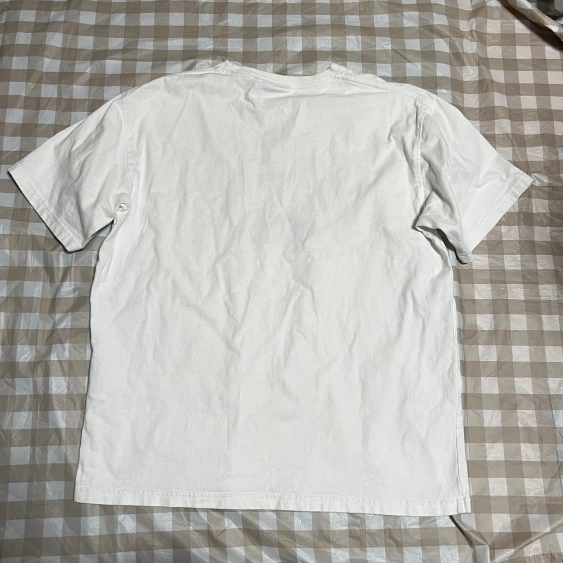 예일 반팔 화이트 M 반팔티 흰색 YALE 상품이미지3