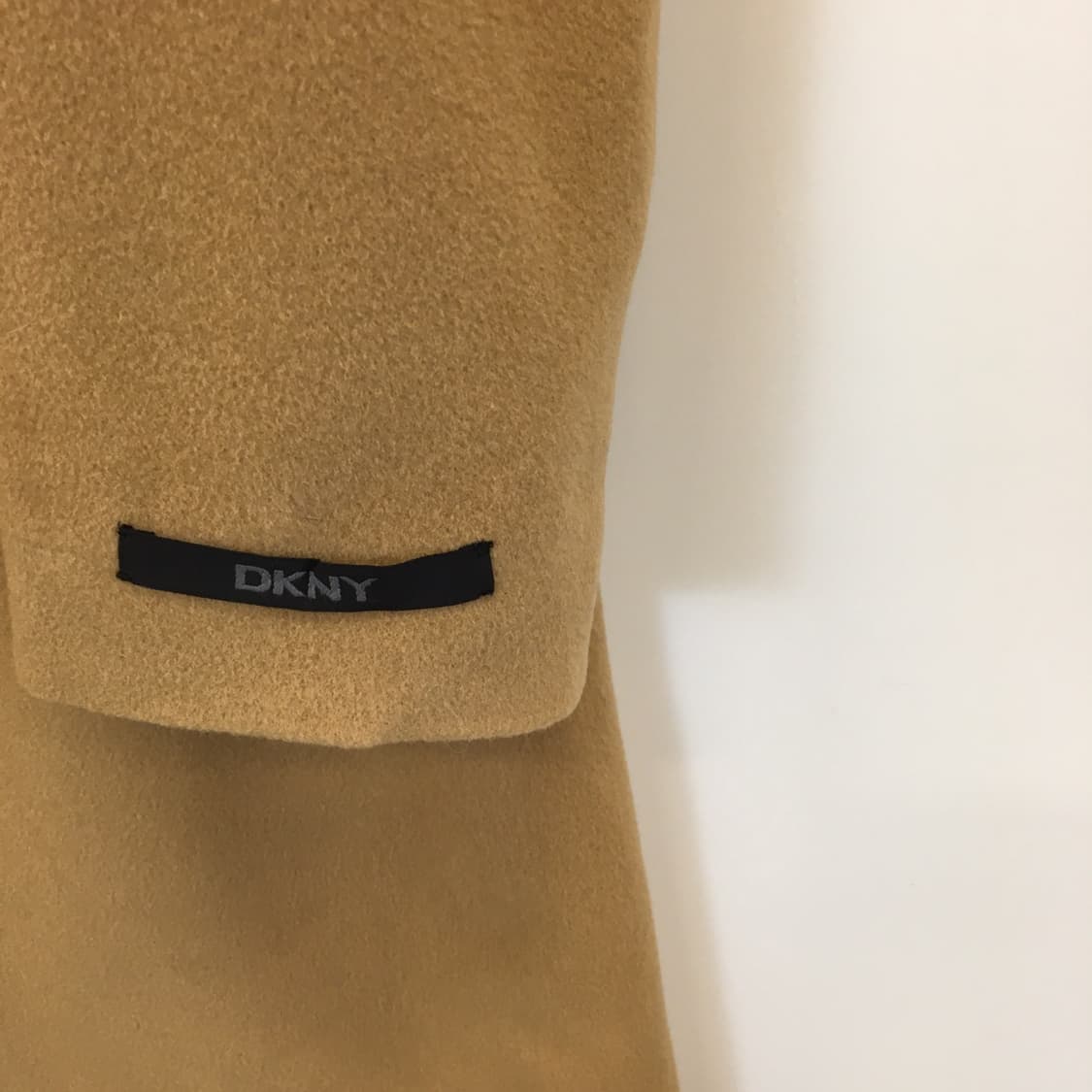 DKNY 울 100% 더블 카멜코트 100  상품이미지3