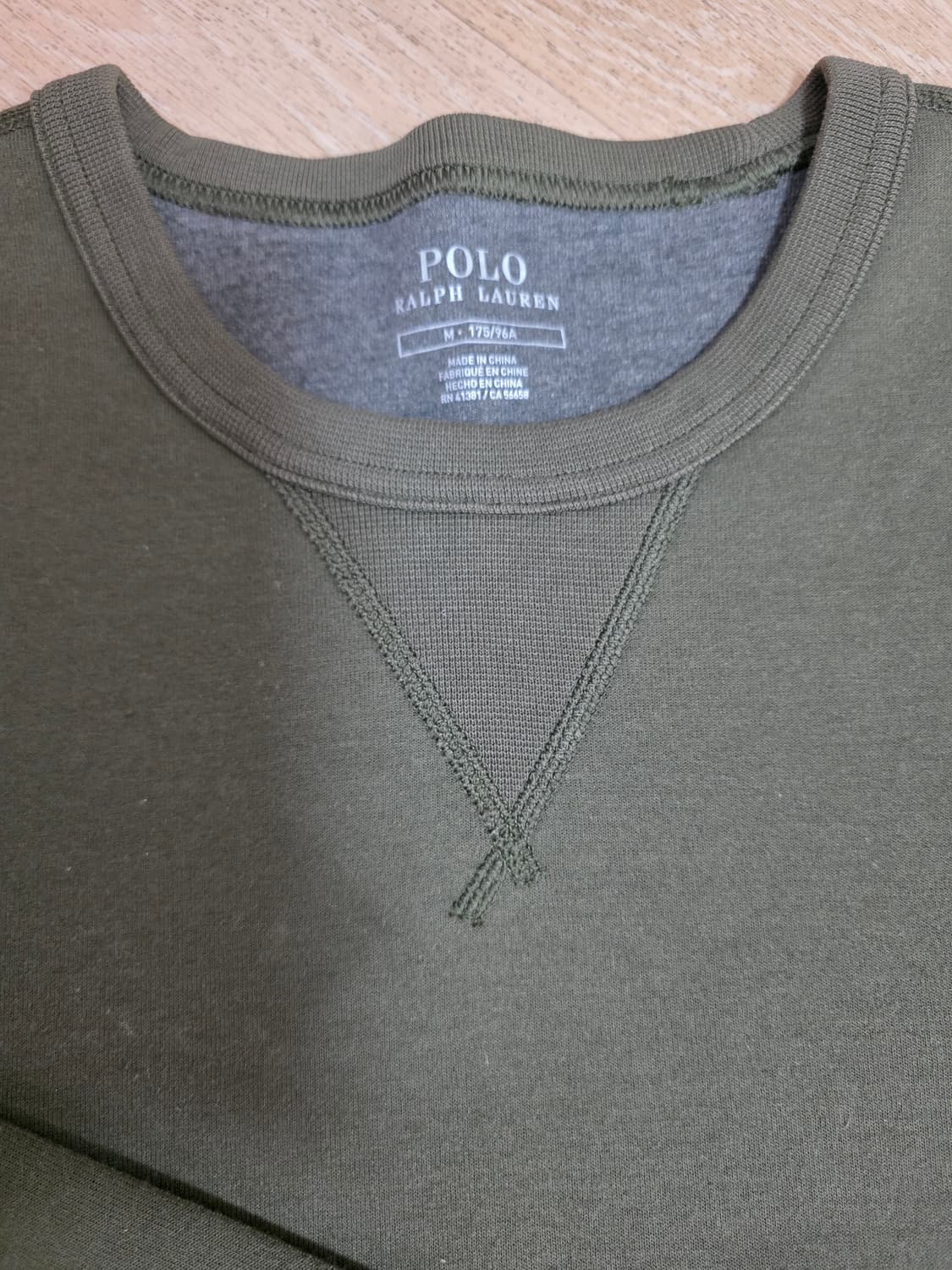 폴로랄프로렌 맨투맨 카키 M 상품이미지2