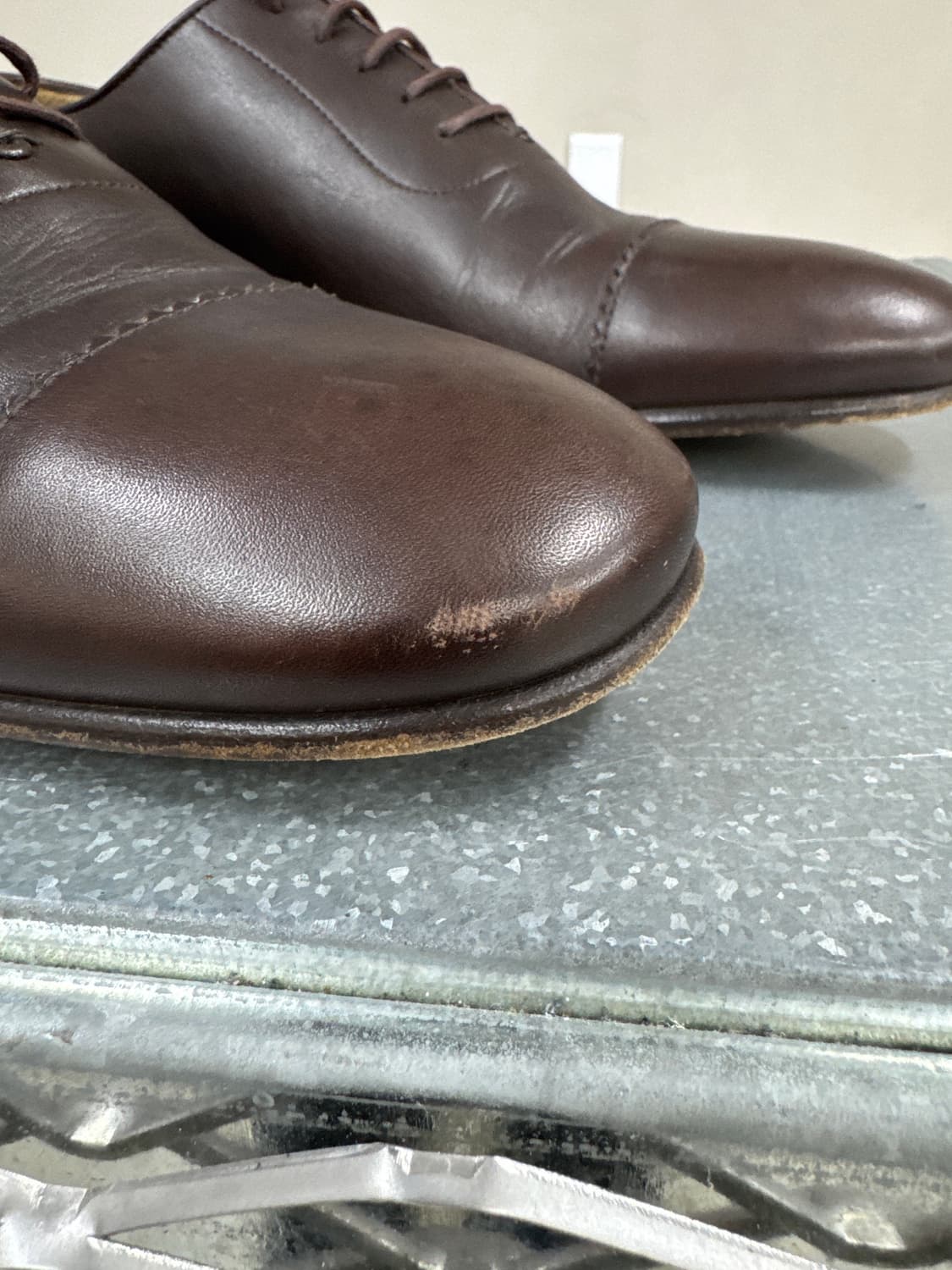 구찌 레더 옥스포드 브라운 6 상품이미지10