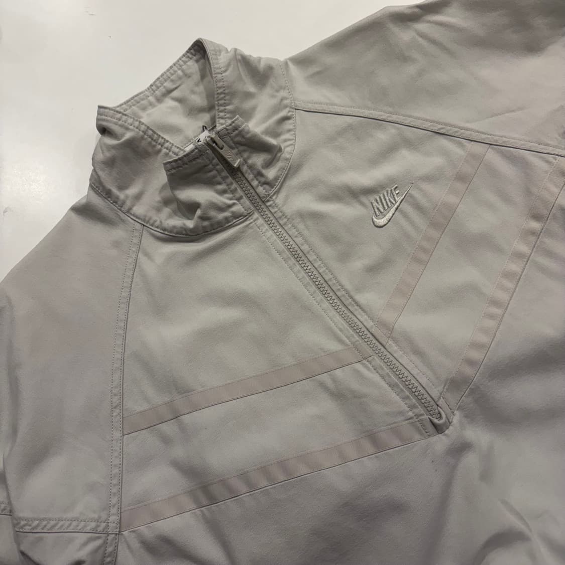 [L] 나이키 하프집업 캔버스 라이트본 아노락 베이지 B998 상품이미지3