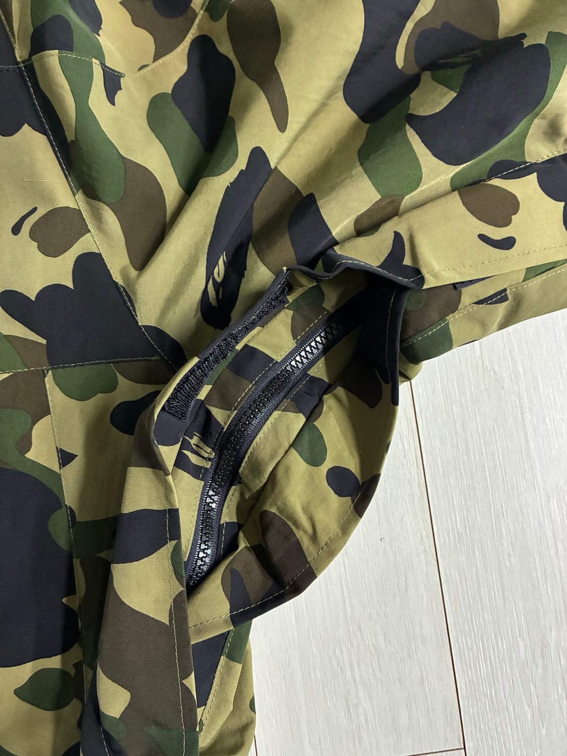 [L] 1999 베이프 1st 카모 스노우보드 자켓 상품이미지6