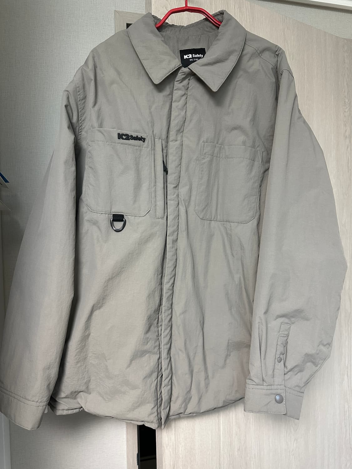 K2 세이프티 캐주얼 셔츠 자켓 슬림 점퍼 다운 패딩 팝니다! 상품이미지4