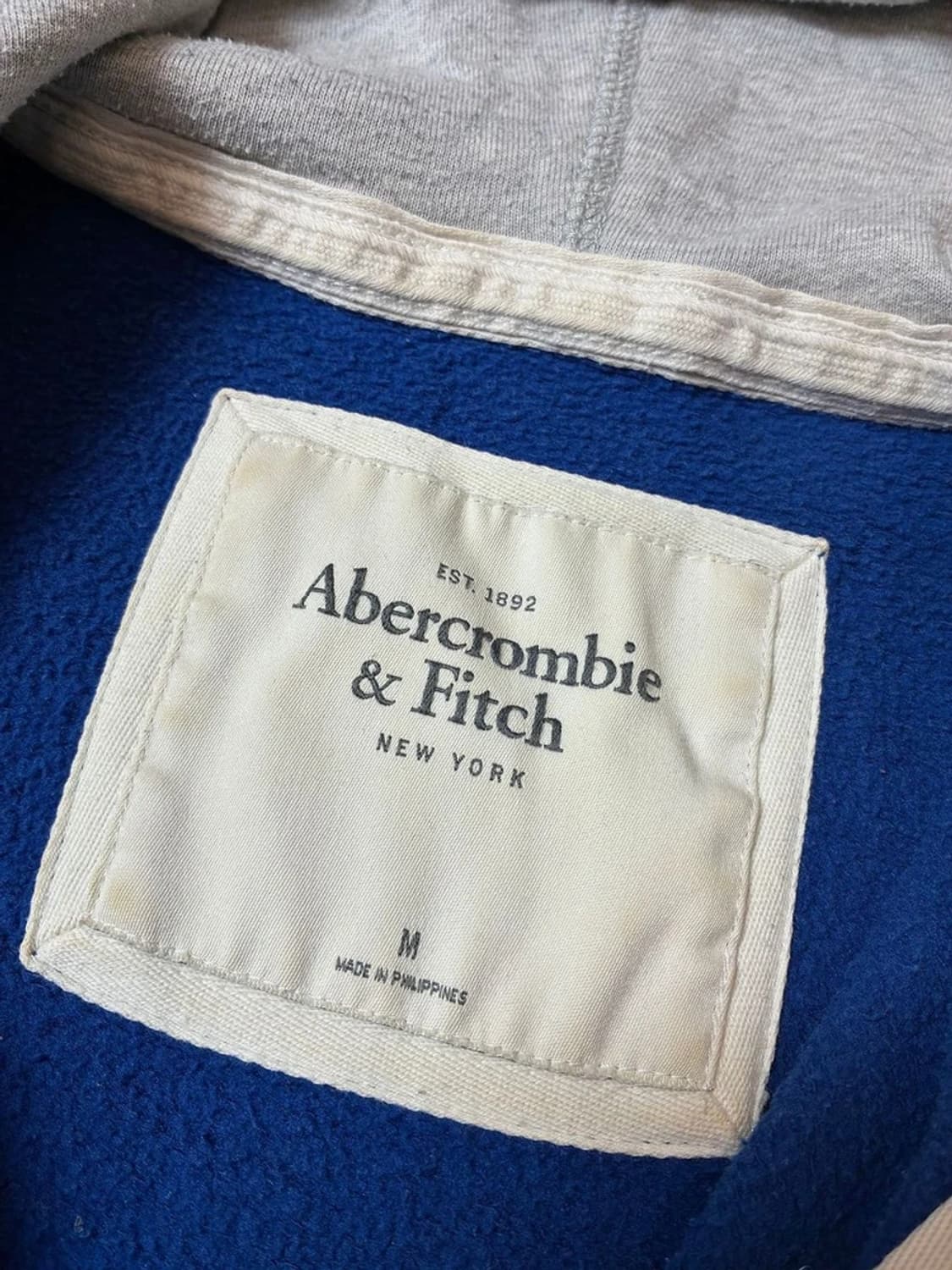 아베크롬비 00's Y2K 자수 로고 후드 집업 PN7314 상품이미지6