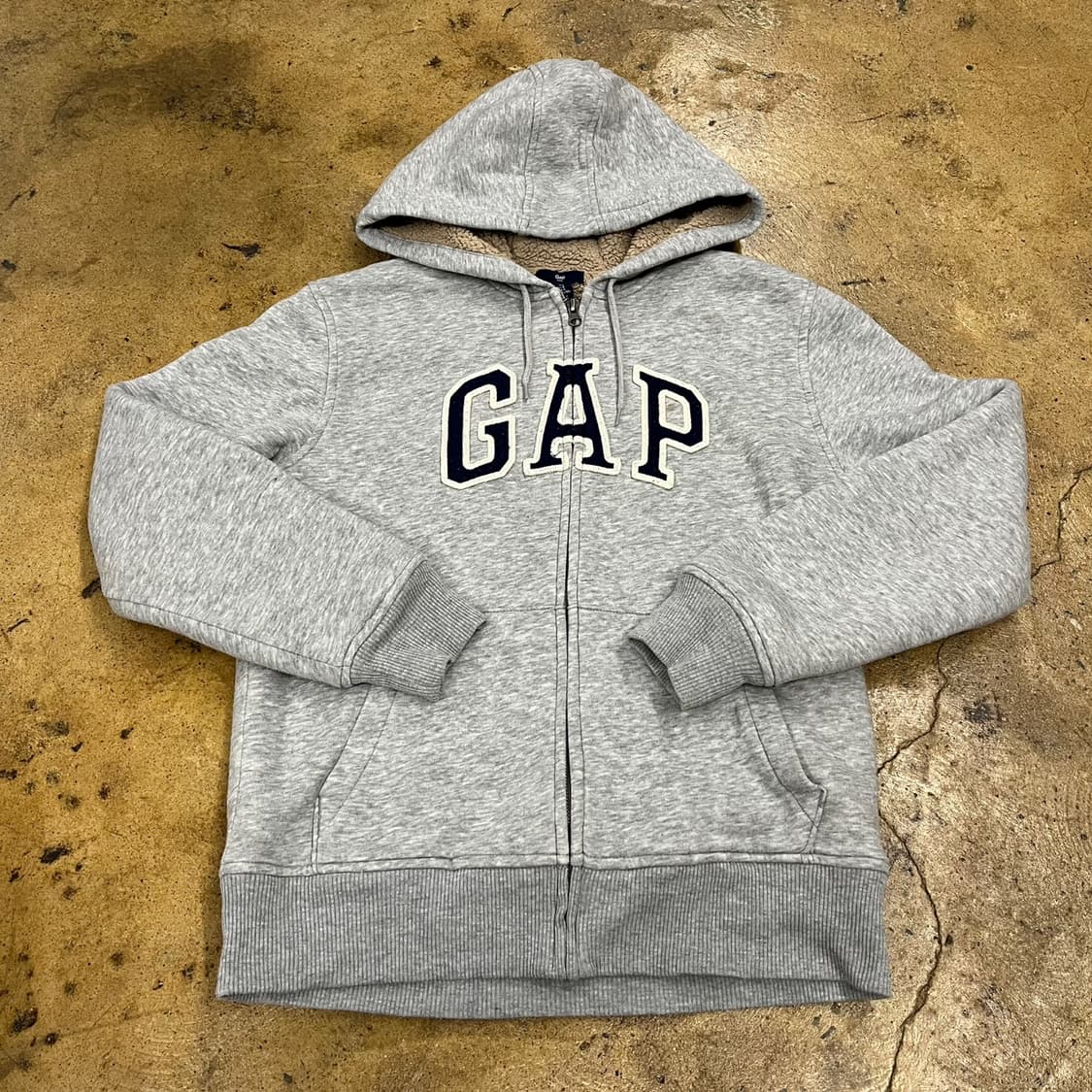 갭 양털 뽀글이 후드집업 상품이미지2