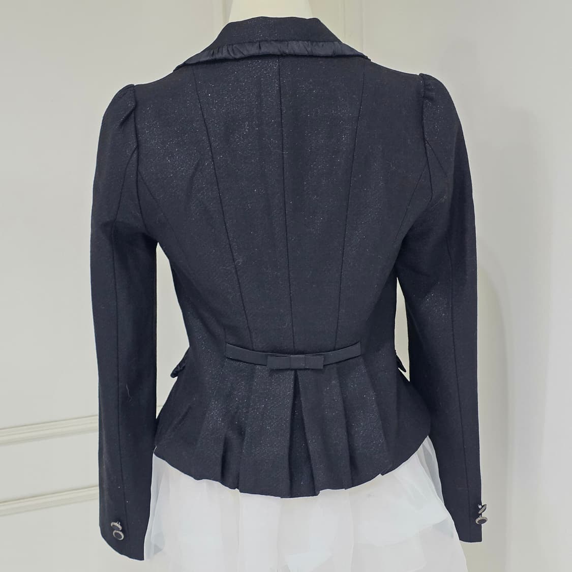 Roem) 빈티지 글리터 나나깔 오네갸루 고딕로리타 자켓마이 상품이미지3