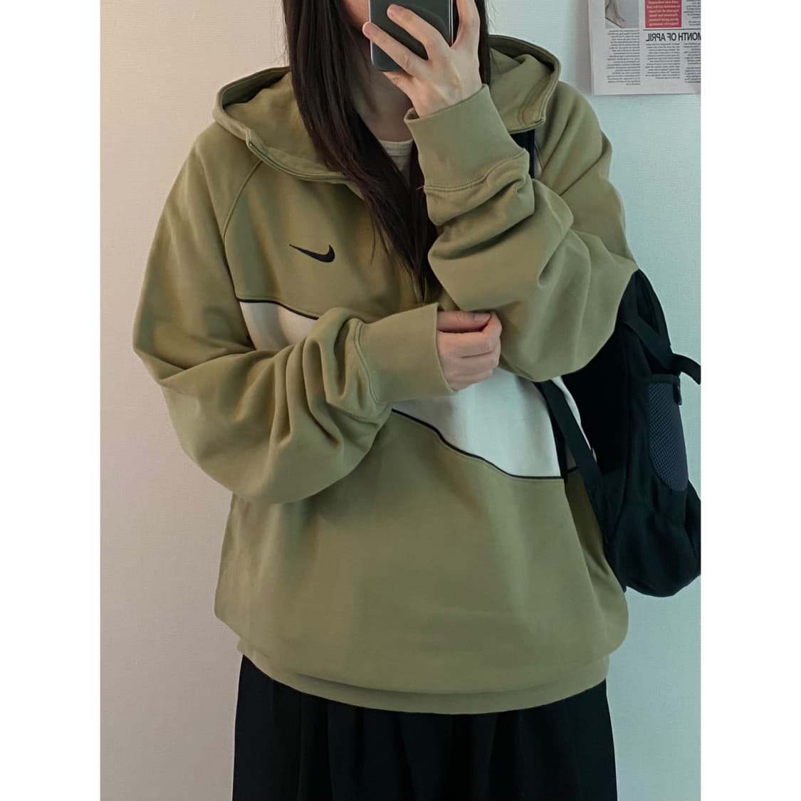 나이키 반집업 후드티 상품이미지2