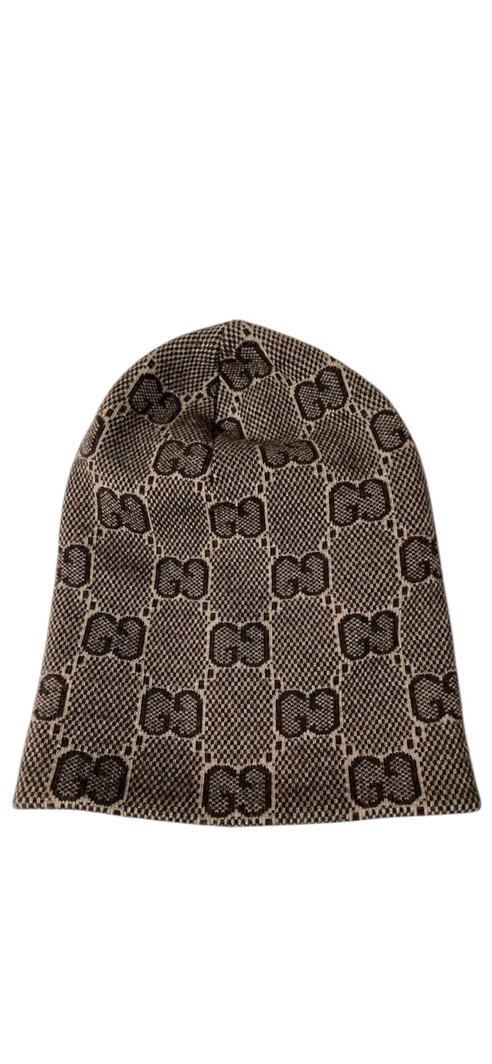 [L]구찌 GG 패턴 니트 비니 상품이미지4