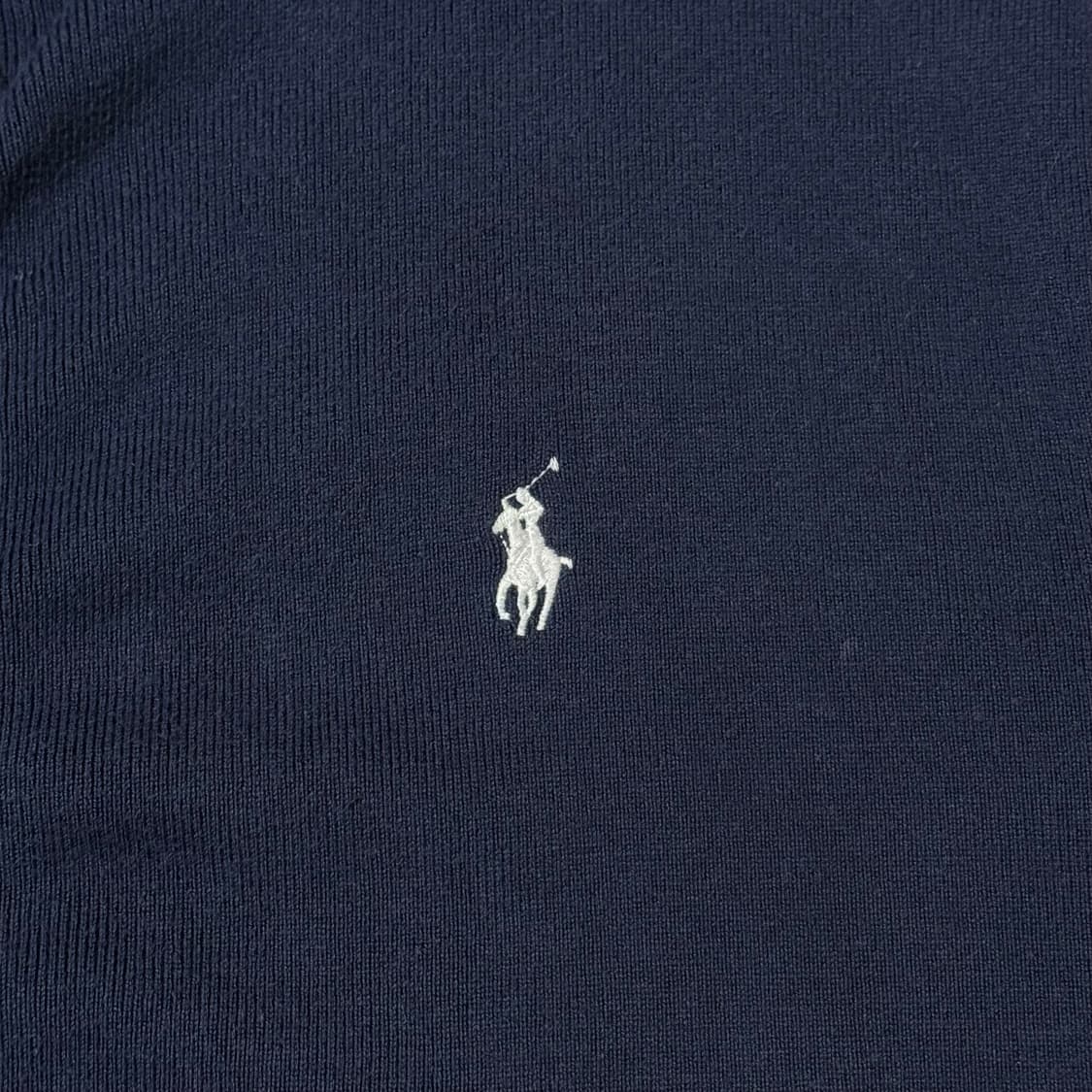 폴로 랄프로렌 니트 집업 네이비 L 상품이미지4