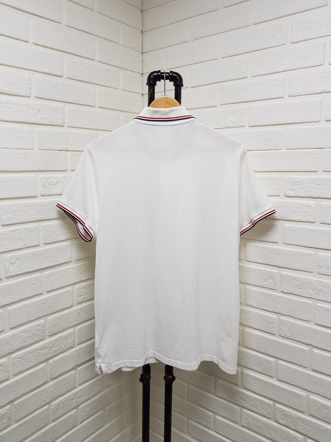 [21ss/xl] 몽클레어 폴로 반팔티 화이트 상품이미지9