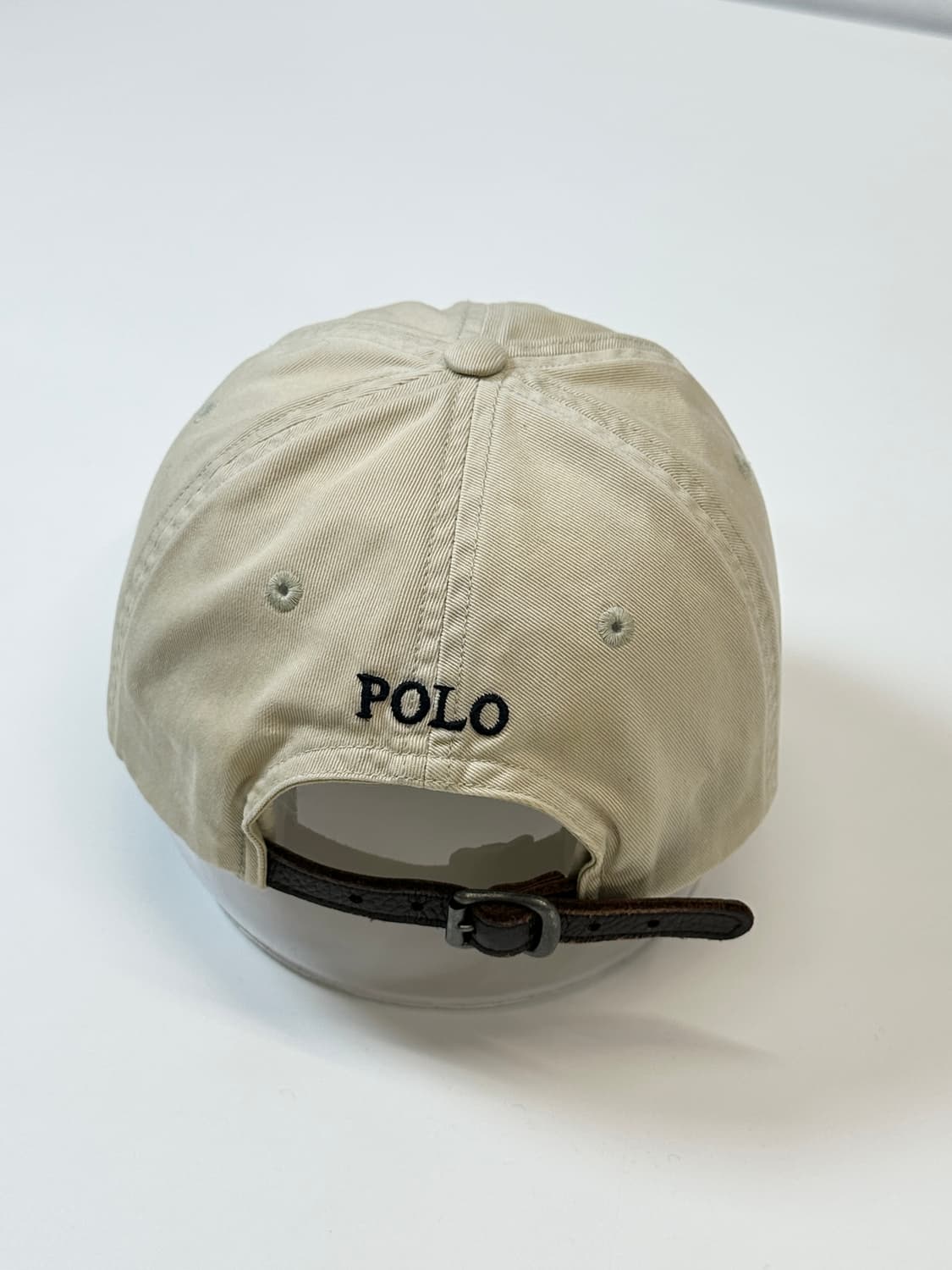 폴로 포니 가죽스트랩 볼캡  상품이미지2