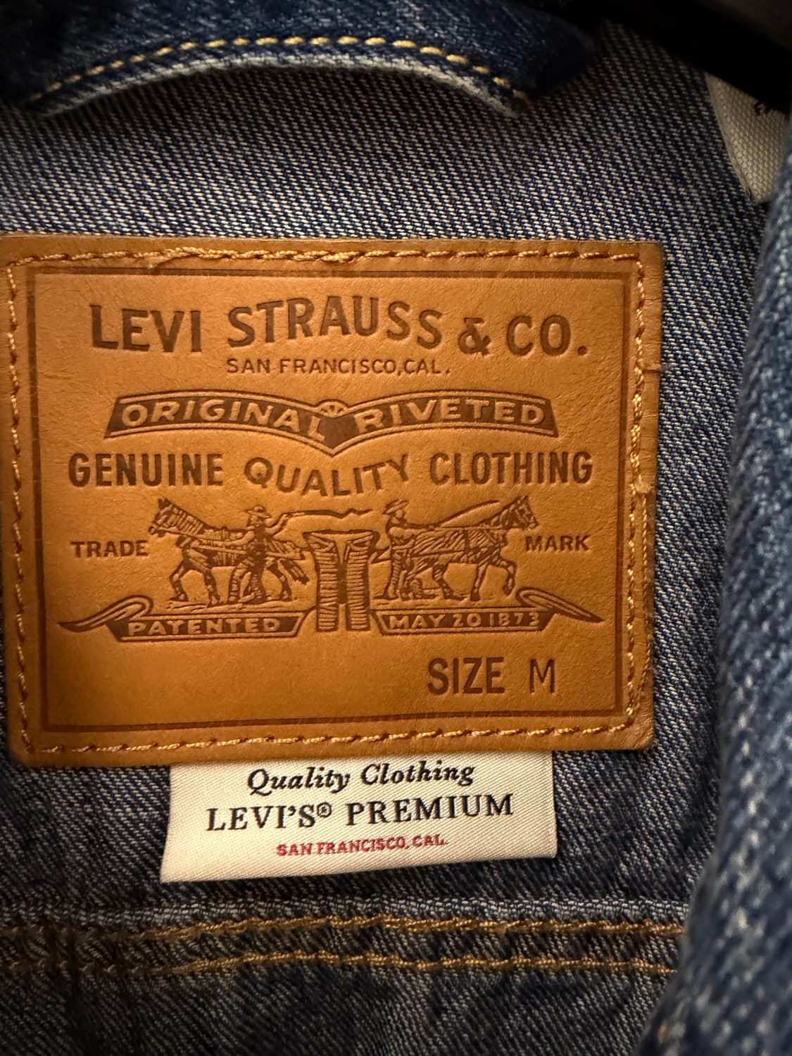 리바이스 데님 자켓 M 상품이미지4