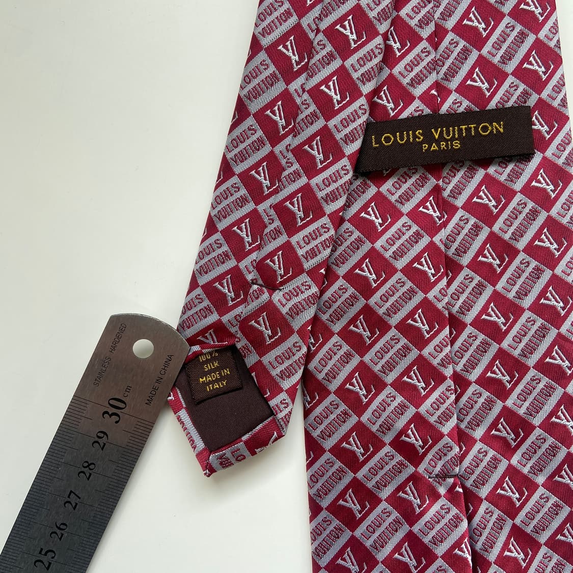 루이비통 (LOUIS VUITTON) 모노그램 정품 명품넥타이 상품이미지6