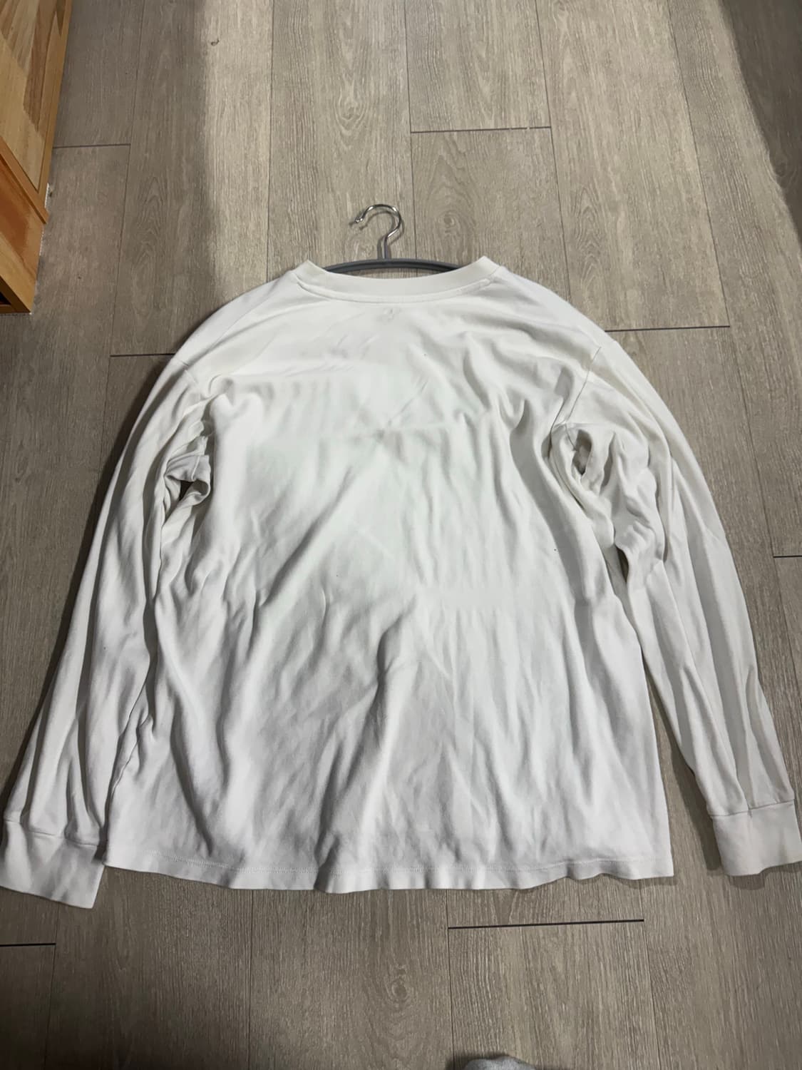 유니클로 터틀넥 롱슬리브 화이트 xl 상품이미지2