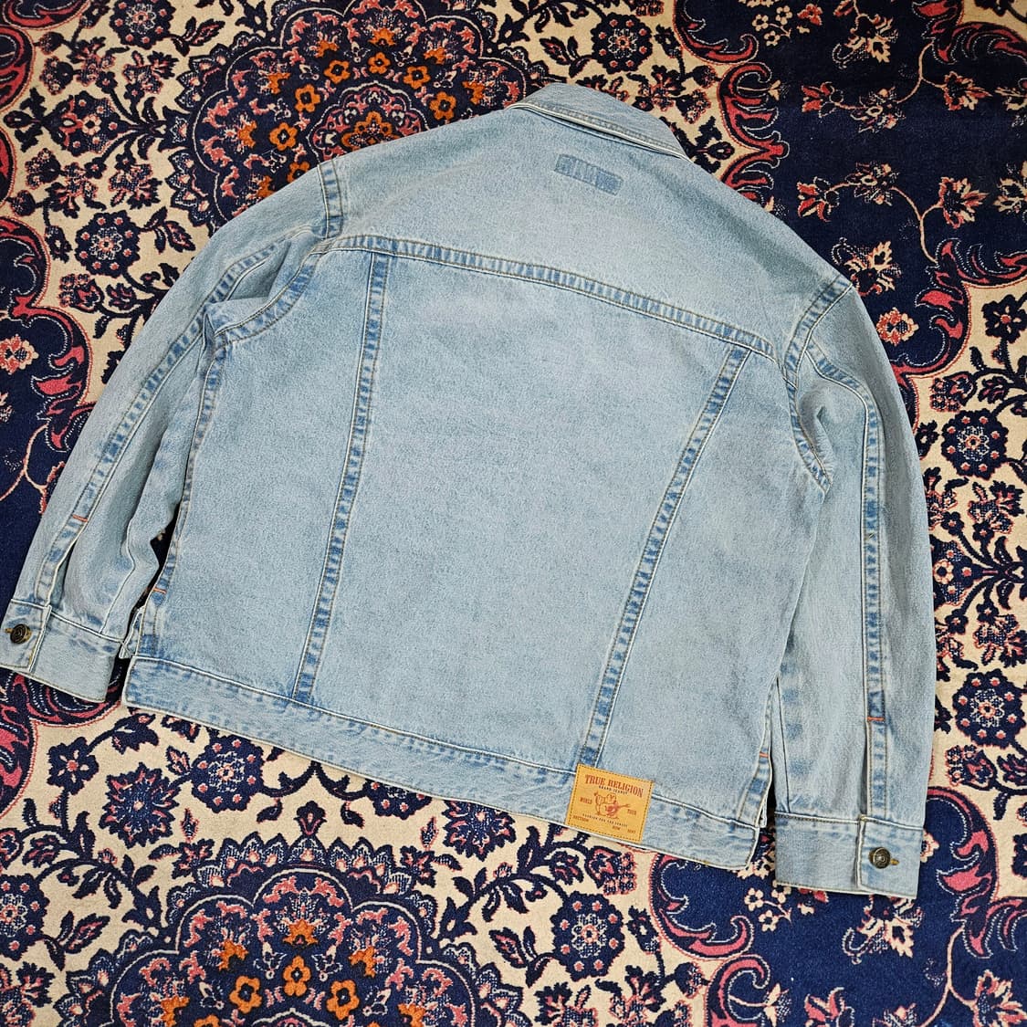 트루릴리전 22FW 시그니쳐 포켓 스티치 데님자켓 XL size 상품이미지2