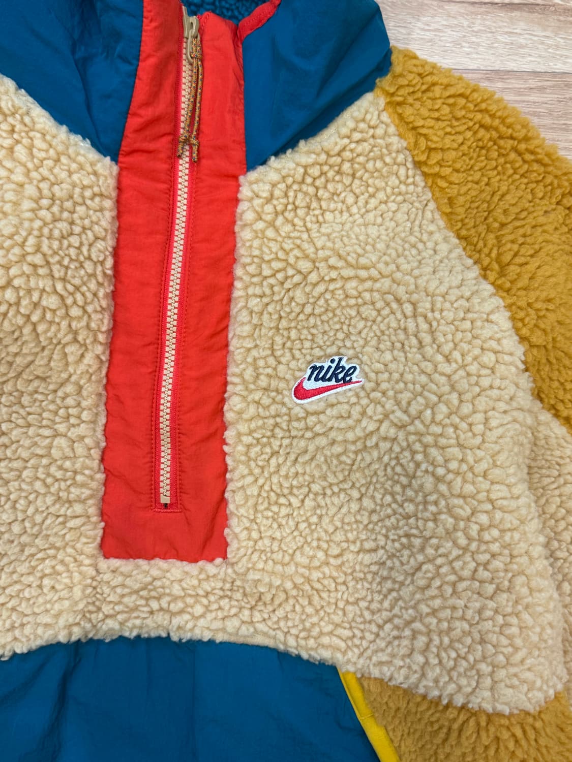 나이키 NSW 윈터 하프 집업 후드 보아 아노락 L 상품이미지2