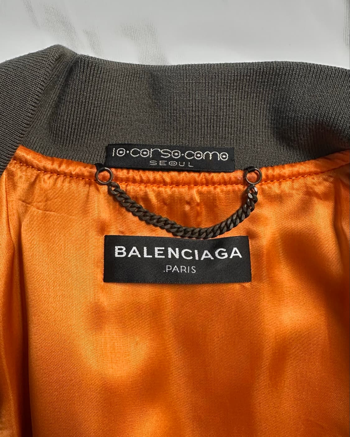 발렌시아가 크롭 봄버 자켓 / balenciaga jacket  상품이미지3