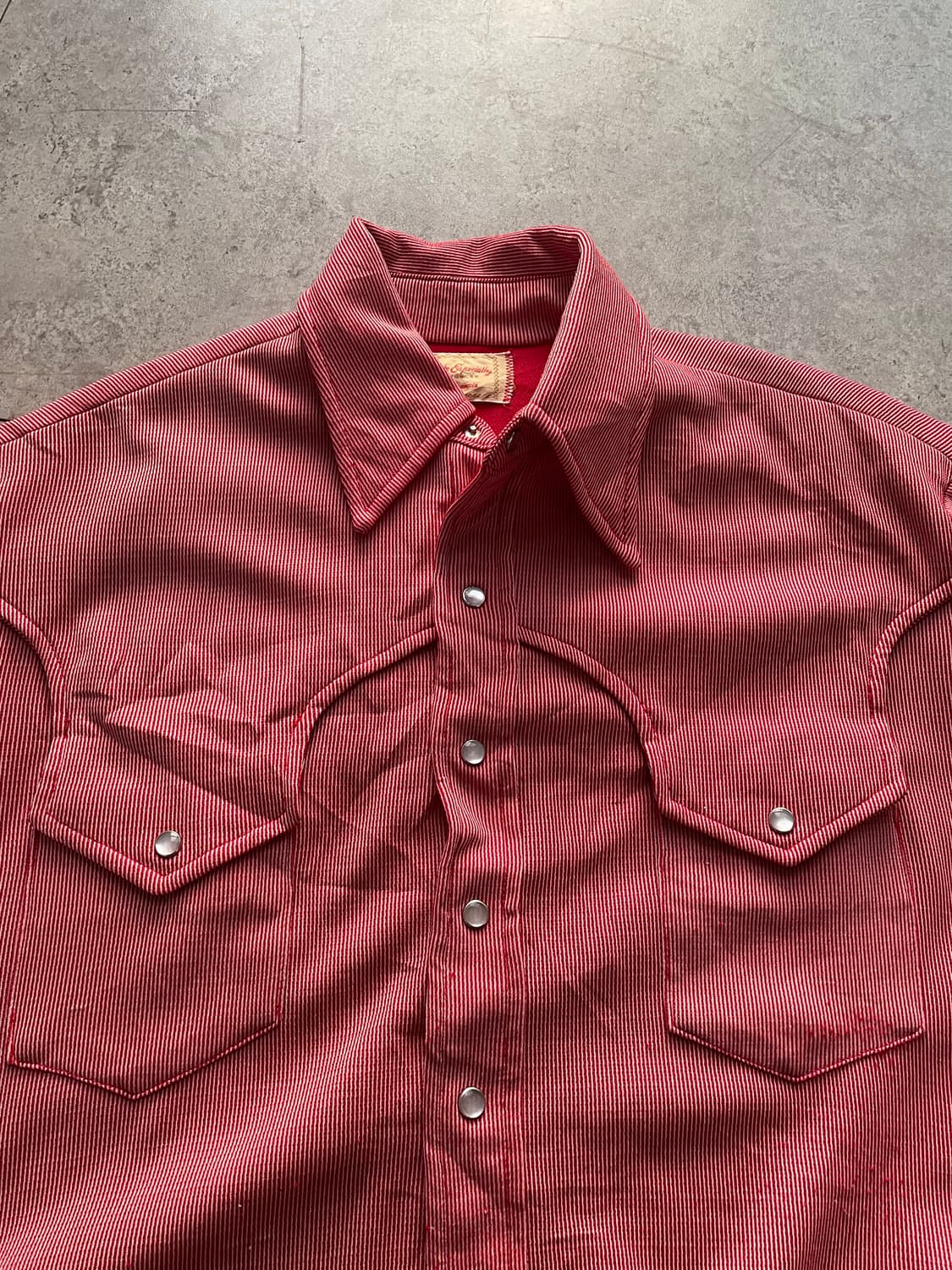 Billie Francis 70’s real 웨스턴셔츠 상품이미지4